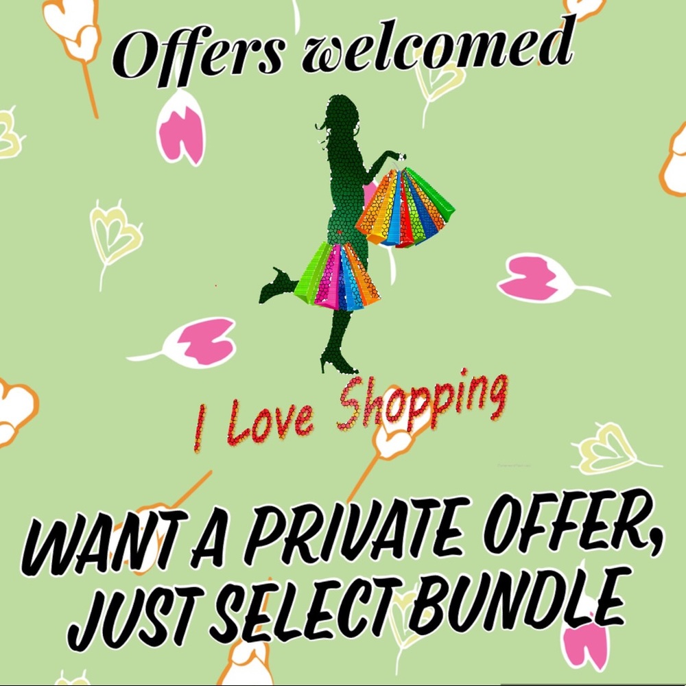 OFFERS & BUNDLES WELCOMED 🌸🌸